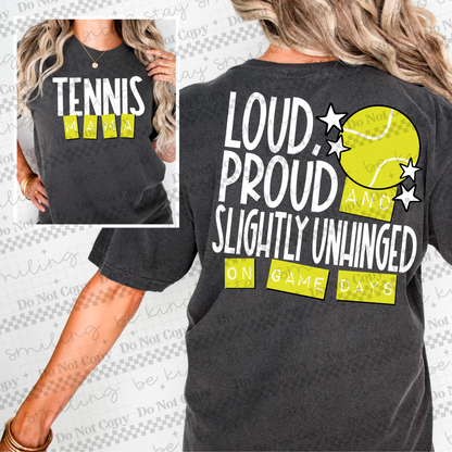 Loud Proud and Slightly Unhinged Sports Mama Bundle