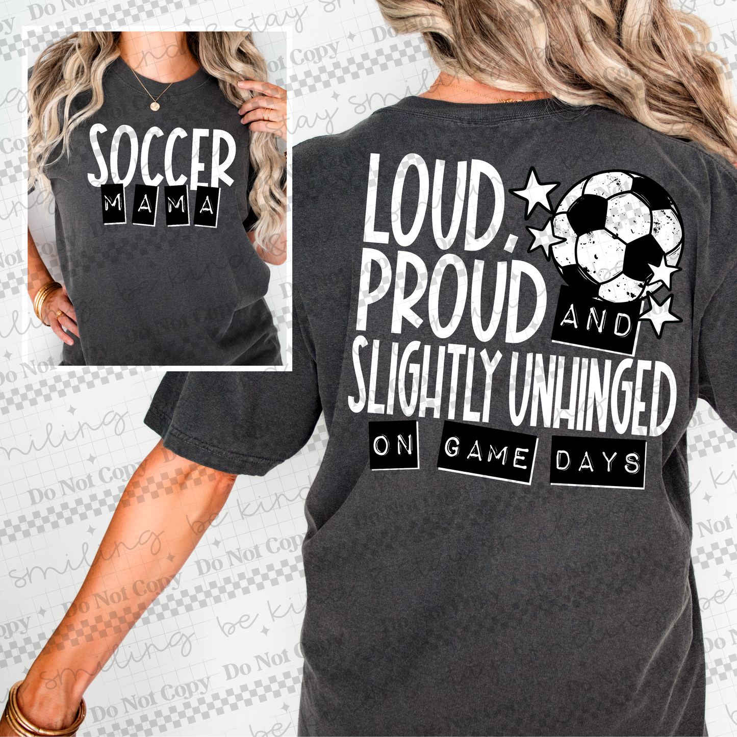 Loud Proud and Slightly Unhinged Sports Mama Bundle