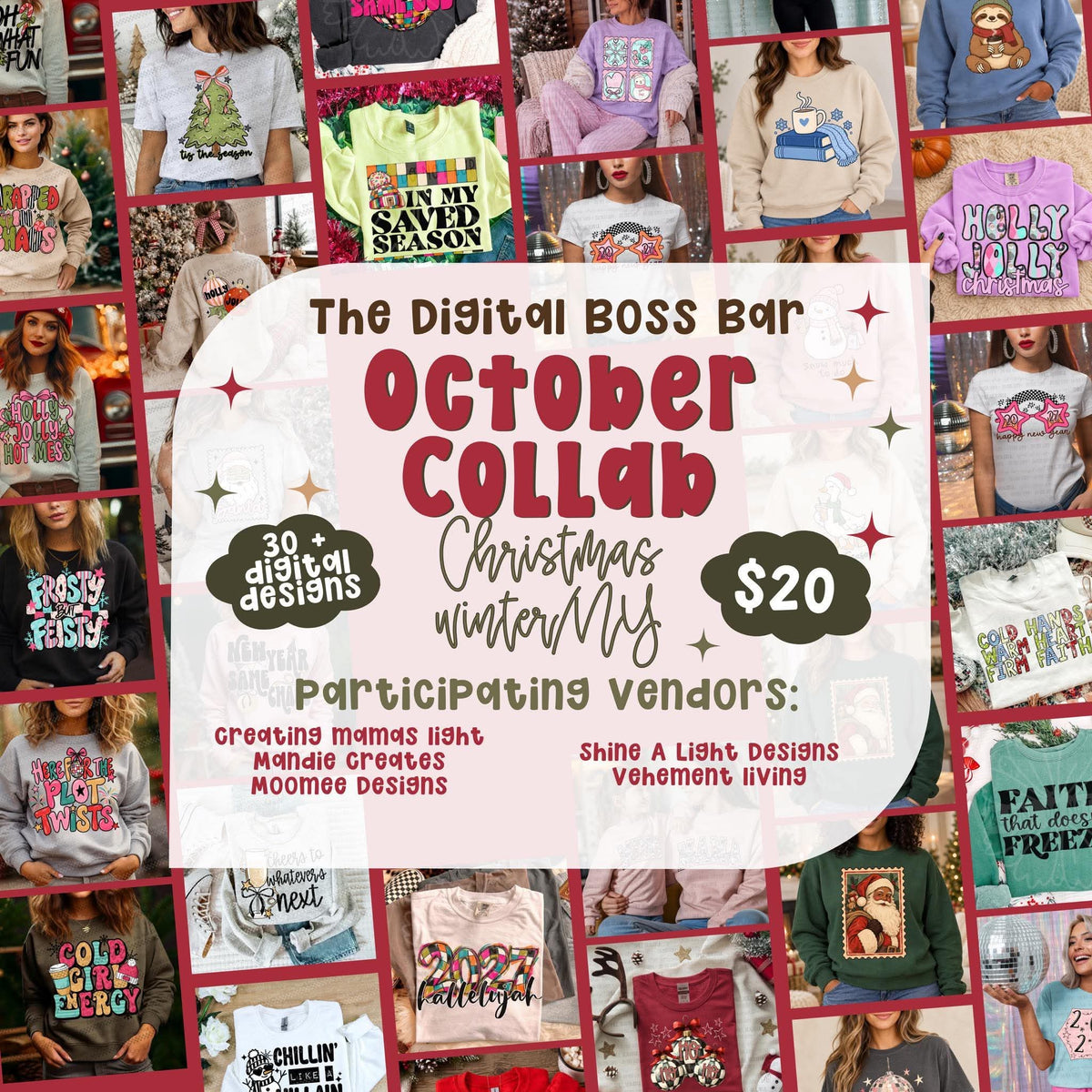 Christmas Winter New Years October TBB Collab