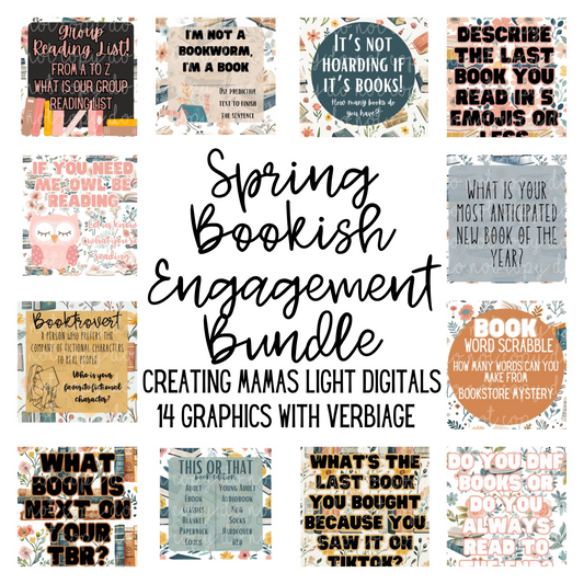 Spring Bookish Engagement Bundle