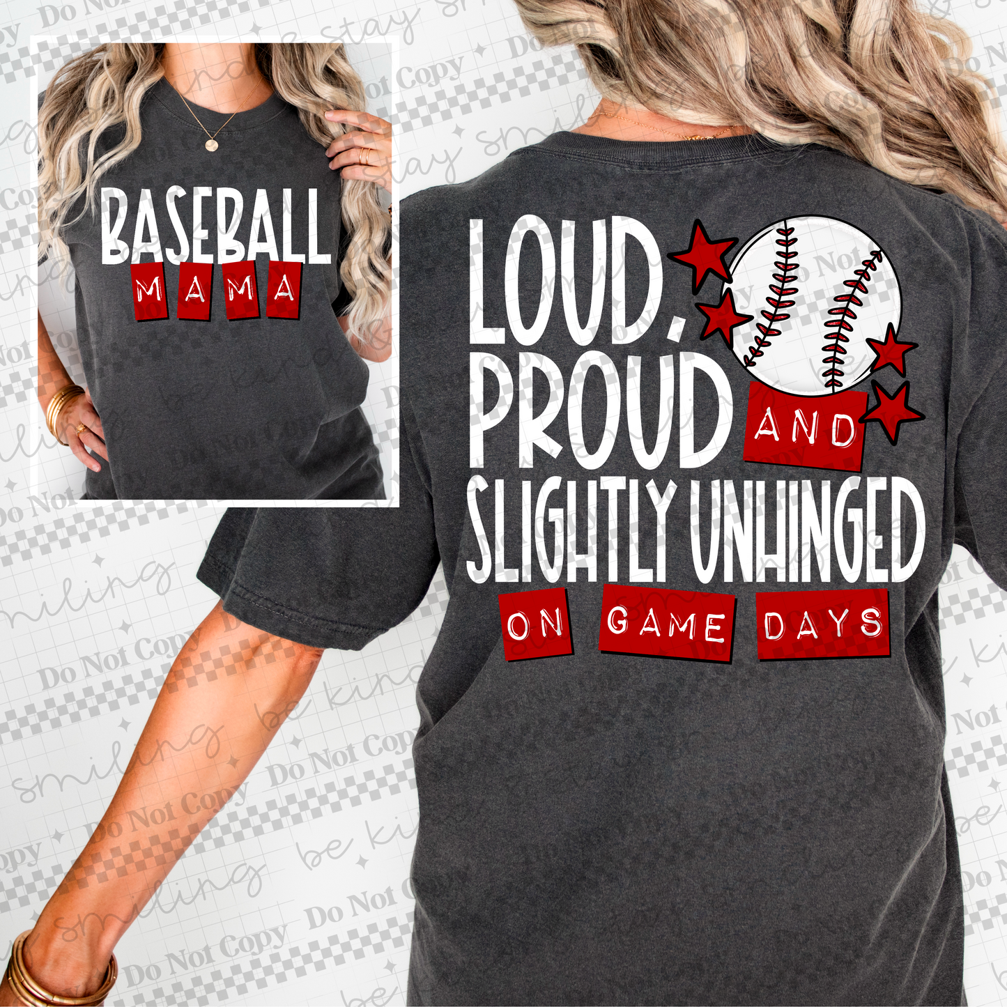 Loud Proud and Slightly Unhinged Sports Mama Bundle