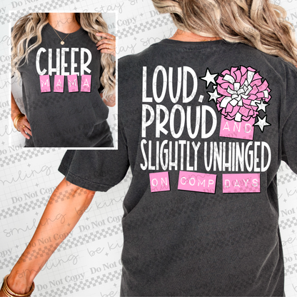 Loud Proud and Slightly Unhinged Sports Mama Bundle