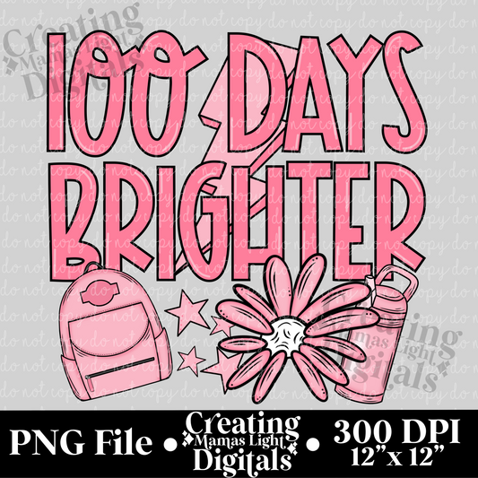 100 Days Brighter Pink