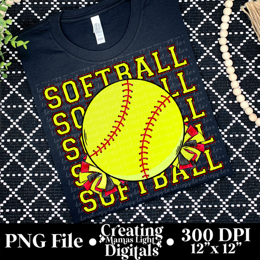 Softball Stacked