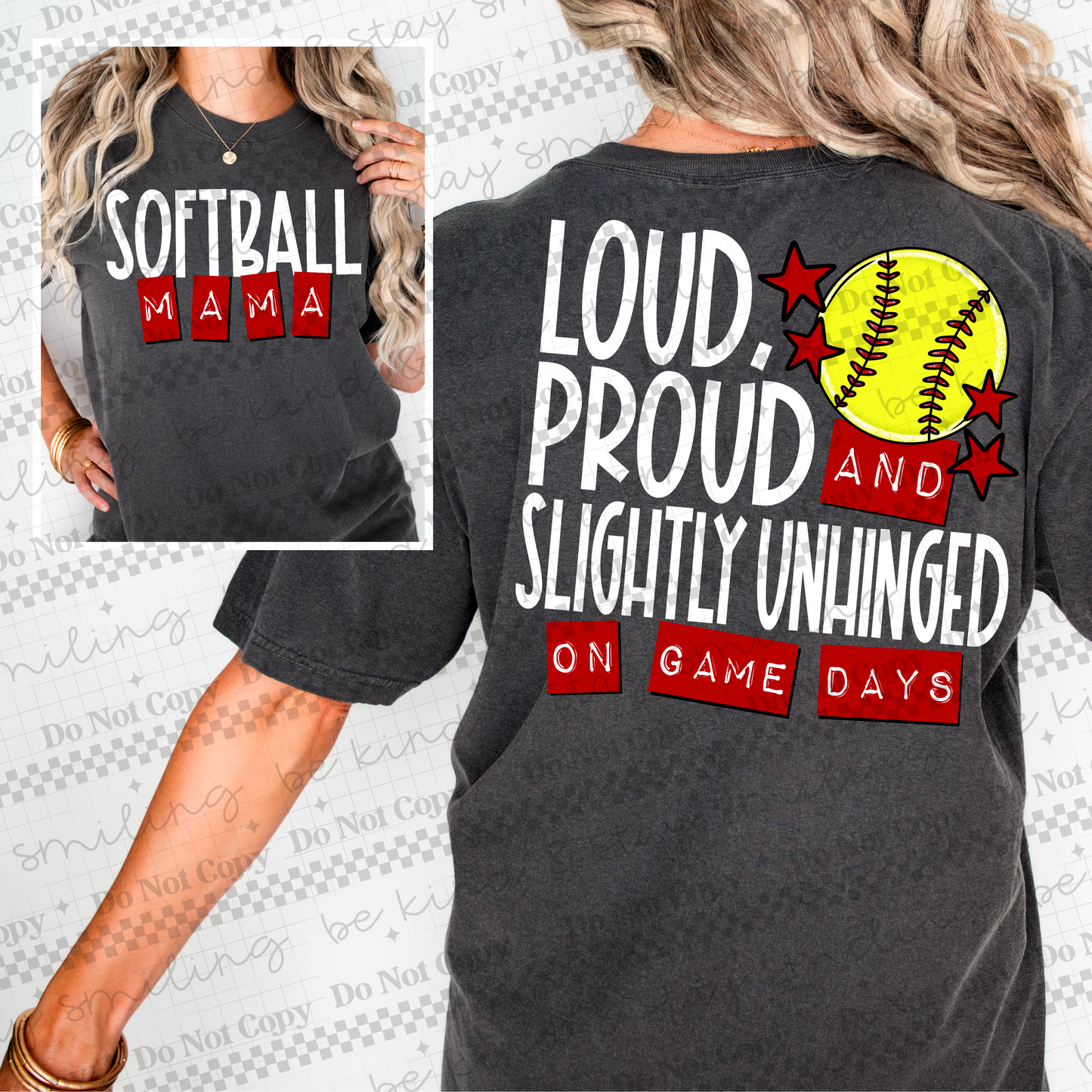 Loud Proud and Slightly Unhinged Sports Mama Bundle