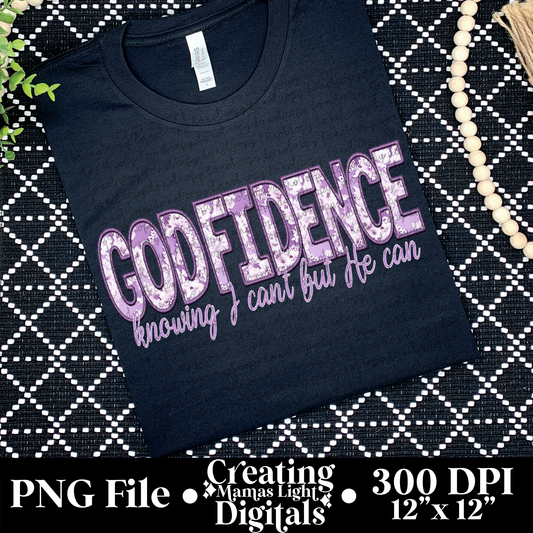 Godfidence *FAUX EMBROIDERY*