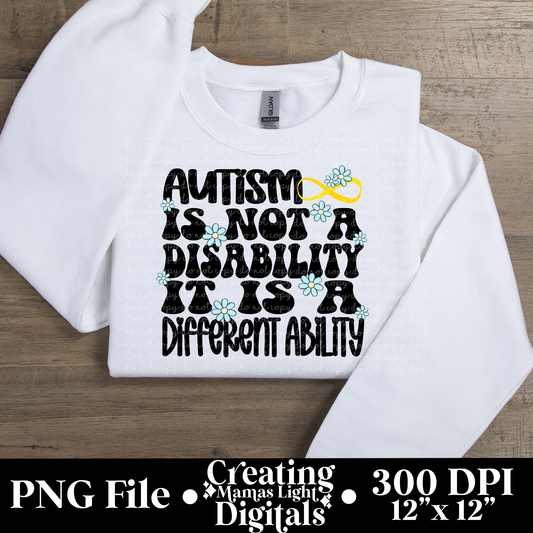 Autism is a Different Ability