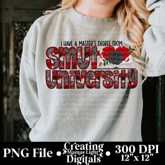 Smut University *FAUX EMBROIDERY*
