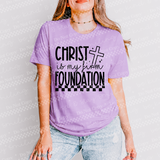 Christ Is My Firm Foundation | PNG | DIGITAL DOWNLOAD