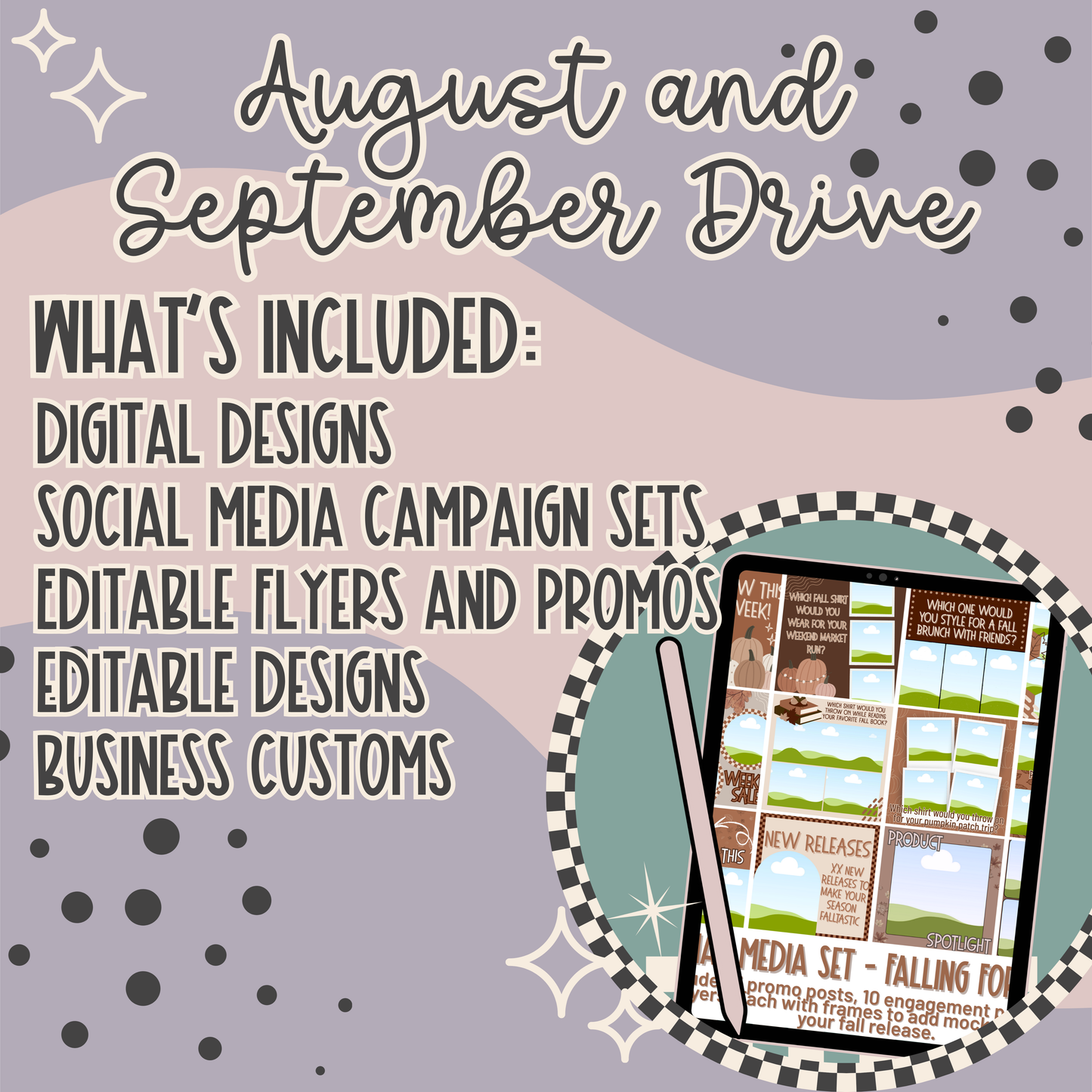 2025 Monthly Drive Subscription (August/September)
