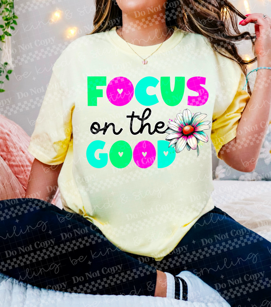 Focus On The Good | PNG | DIGITAL DOWNLOAD
