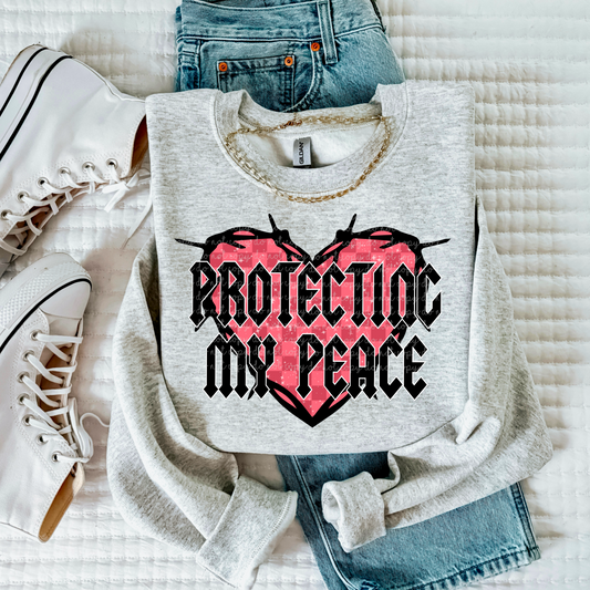 Protecting My Peace PNG Digital Download