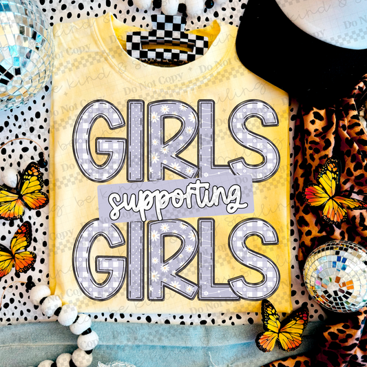 Girls Supporting Girls PNG Digital Download