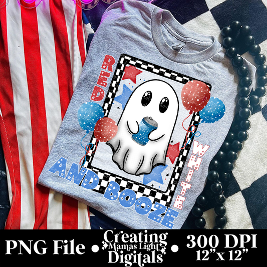 Red White And Booze Ghost