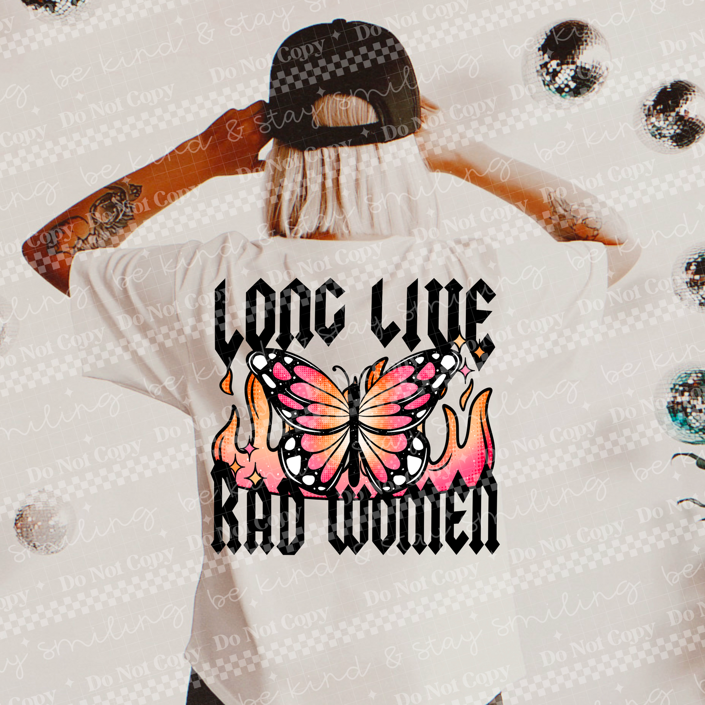 Long Live Rad Women PNG Digital Download