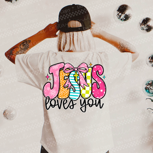 Jesus Loves You | PNG | Digital Download