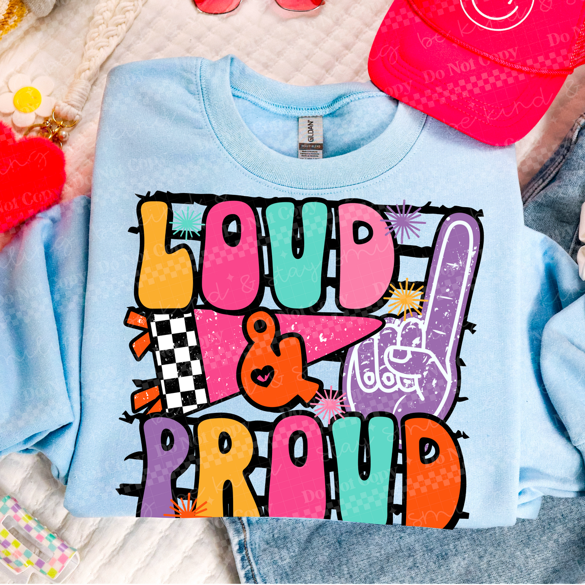 Loud & Proud | PNG | Digital Download
