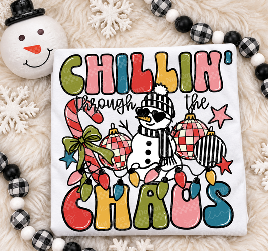 Chillin' through the chaos | PNG | Digital Download