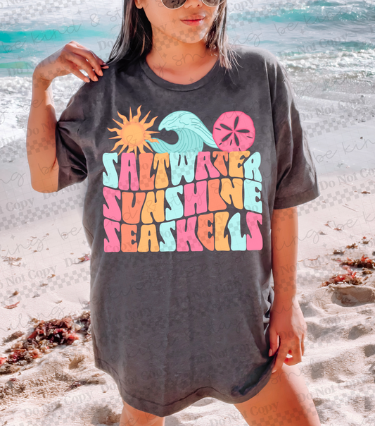 Saltwater Sunshine Seashells PNG DIGITAL DOWNLOAD