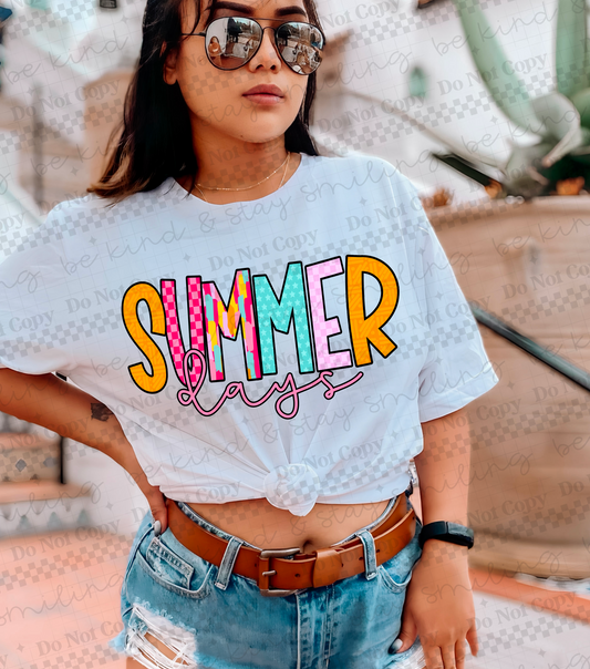 Summer Days | PNG | DIGITAL DOWNLOAD