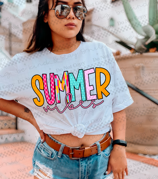 Summer Vibes | PNG | DIGITAL DOWNLOAD