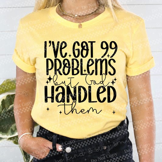 But God Handled Them | PNG | DIGITAL DOWNLOAD