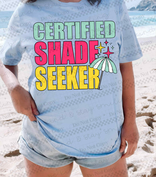 Certified Shade Seeker | PNG | DIGITAL DOWNLOAD