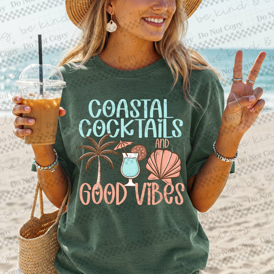 Coastal Cocktails | PNG | DIGITAL DOWNLOAD