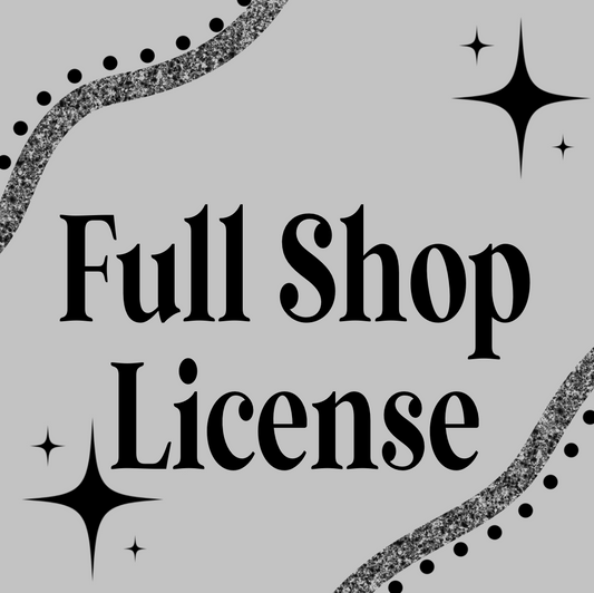 Full Shop License *One-Time Purchase*