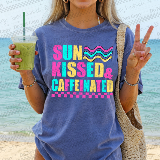 Sunkissed & Caffeinated | PNG | DIGITAL DOWNLOAD