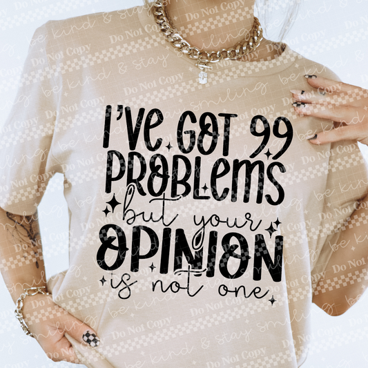 But Your Opinion Is Not One | PNG | DIGITAL DOWNLOAD